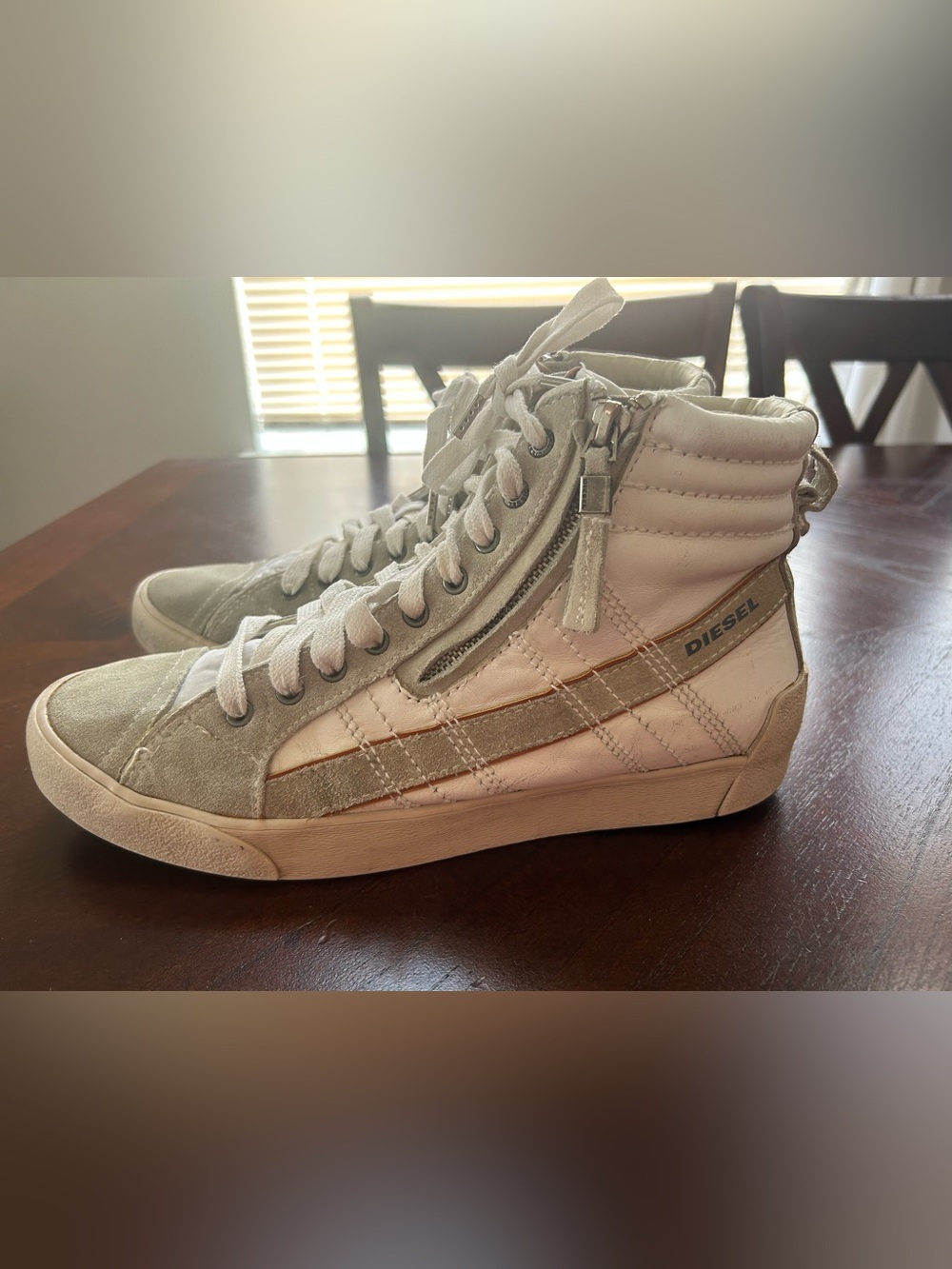 Diesel D-String Plus High-Top Sneakers – US 8.5